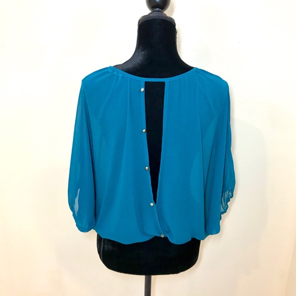 CHIFFON BLOUSE - Picture 5 of 6